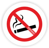 Dohányozni tilos! tiltó jelzés 1. csak piktogram - öntapadó matrica